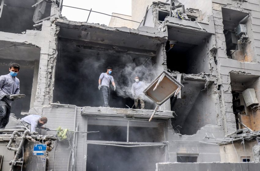  Iranians describe life under bombardment : NPR