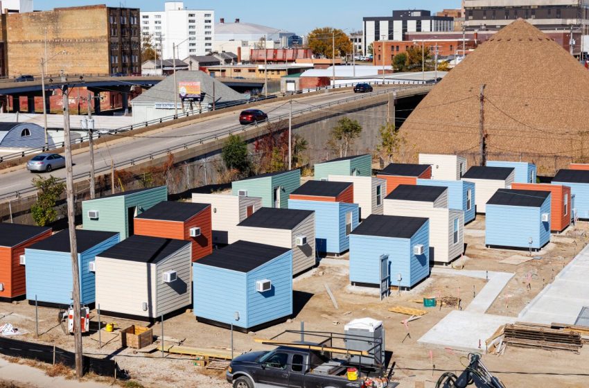  A shelter village provides a bridge to permanent housing : NPR