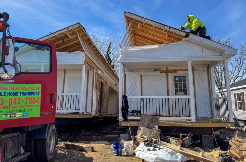 Manufactured housing expands to cities seeking affordability : NPR