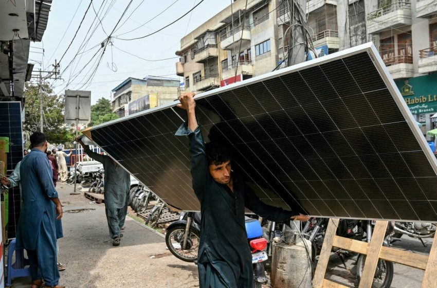  Solar and EVs help countries weather energy crisis with Iran war : NPR