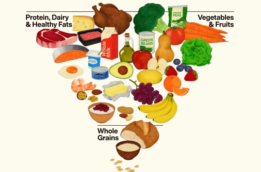  A dietitian and doctor review RFK Jr’s new food pyramid : Short Wave : NPR