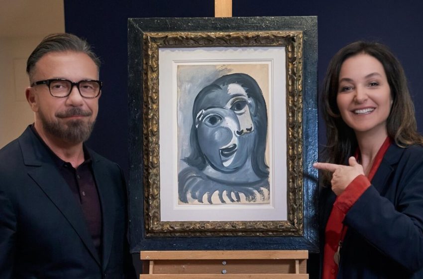  A Picasso painting offered for 100 euros in charity raffle : NPR