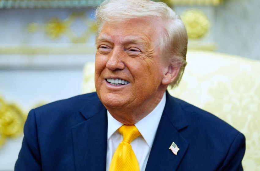  U.S. Mint can begin to produce Trump commemorative gold coin : NPR