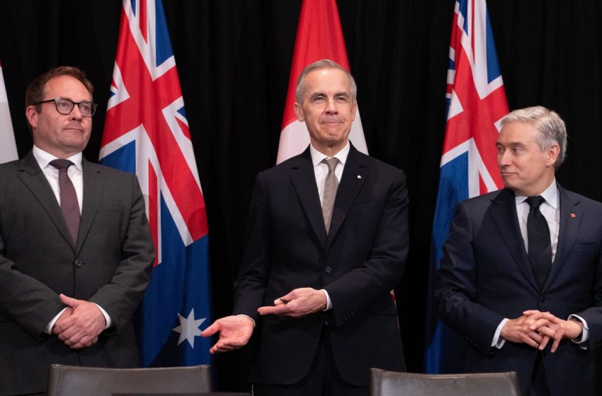  Carney says he backs strikes on Iran ‘with some regret’ as world order frays : NPR