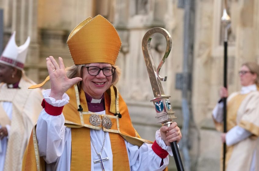  For the first time in more than 1,400 years, Church of England gets a woman leader : NPR