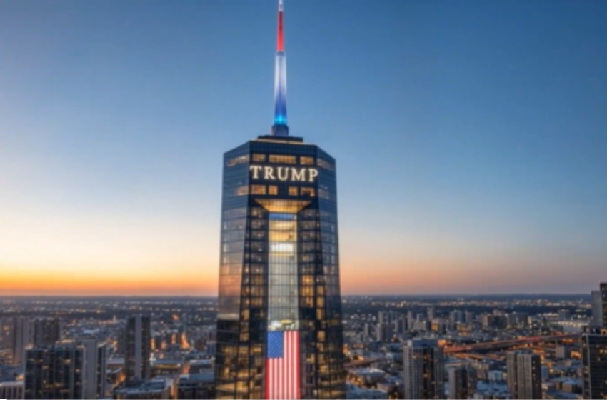  Trump shares presidential library renderings : NPR