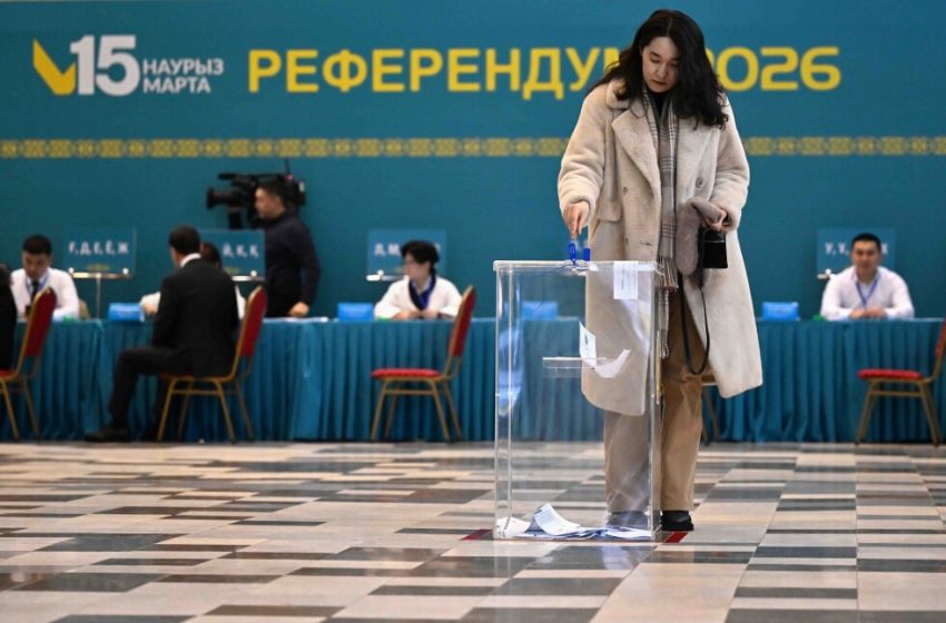  Kazakhstan votes on new constitution to boost President Tokayev’s power