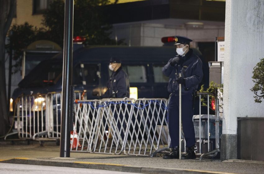  Japan confirms arrest of a soldier in alleged break-in at Chinese Embassy in Tokyo