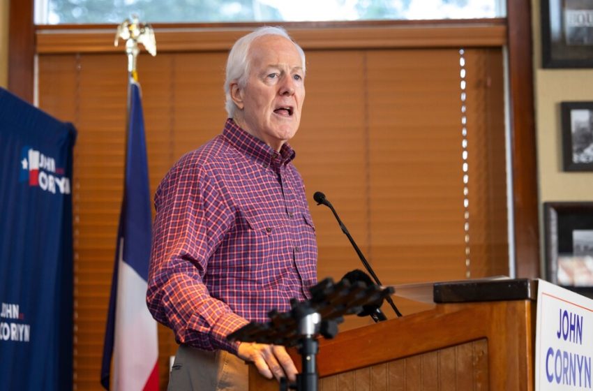  Texas Sen. Cornyn tries to hold seat, Democrats Crockett, Talarico face off