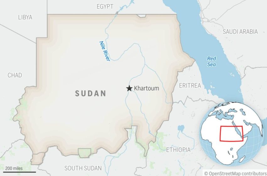  Strike in Sudan’s Darfur kills 64 people, including 13 children