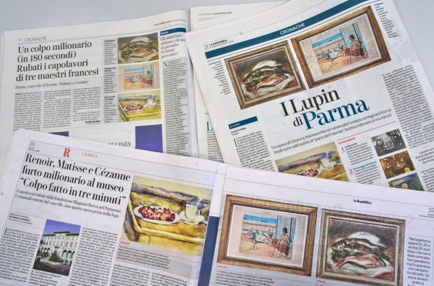  Thieves steal Renoir, Cézanne, and Matisse paintings in brazen Italian heist