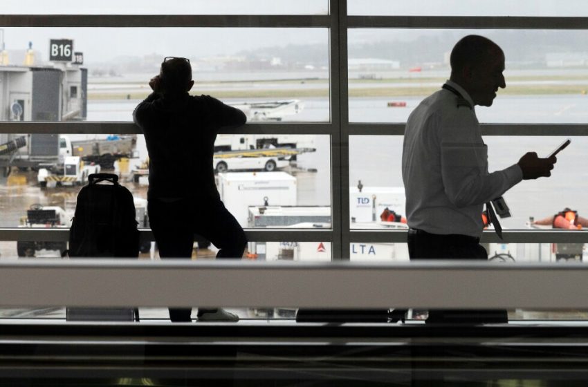  Storms add to thousands of canceled US flights during partial government shutdown