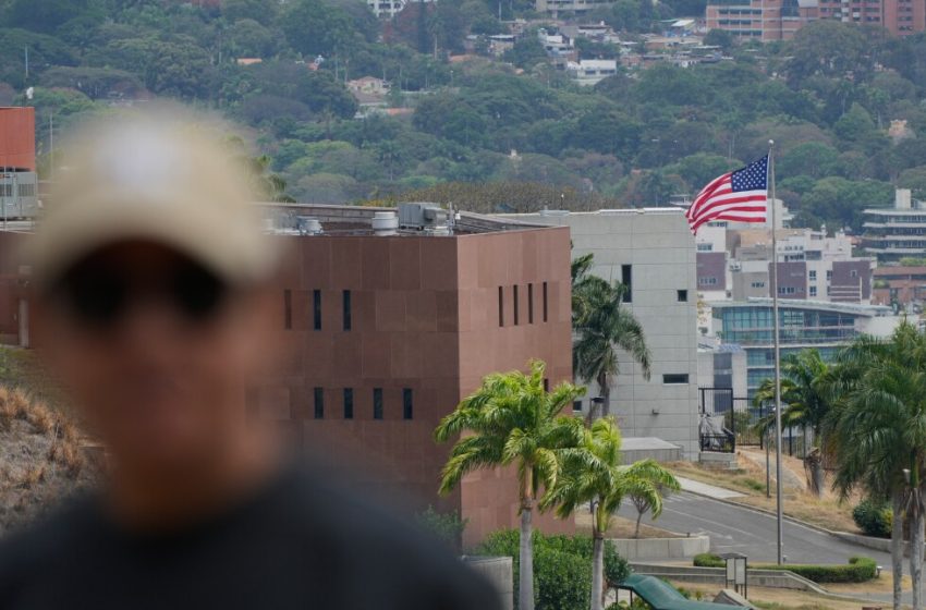 US flag raised at embassy in Venezuela for the 1st time since 2019