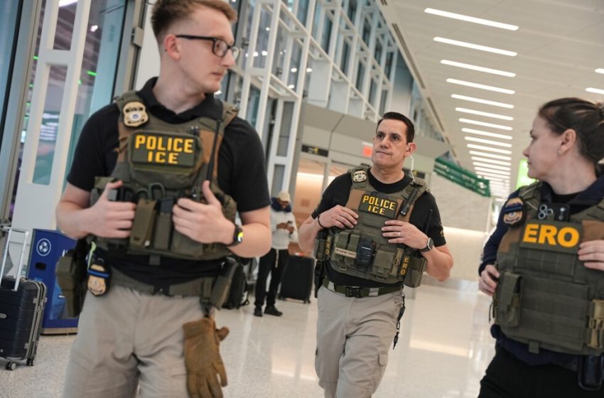  Federal immigration officers deployed to airports amid government shutdown