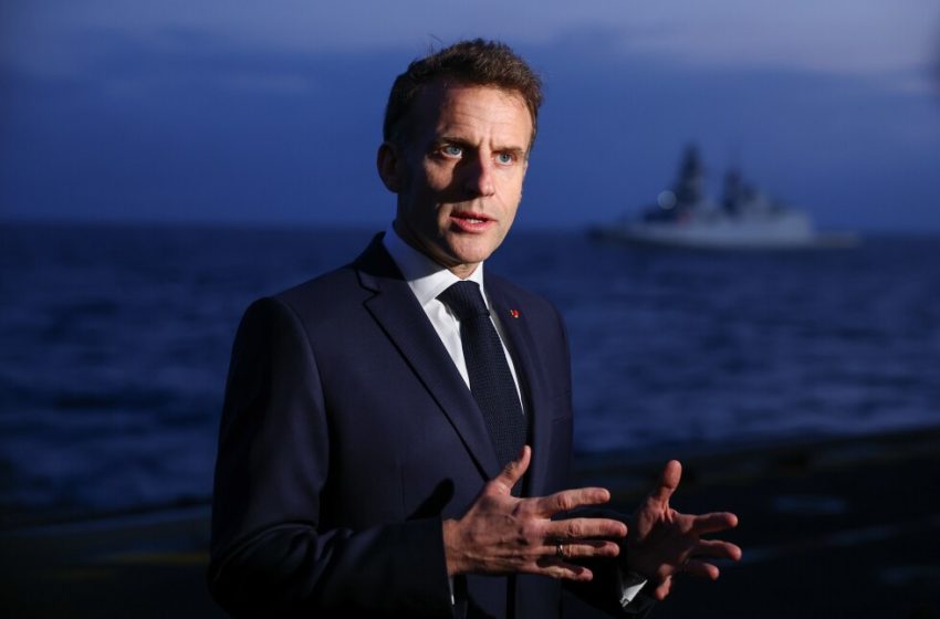  Macron visits Cyprus after UK base was struck in Iran war