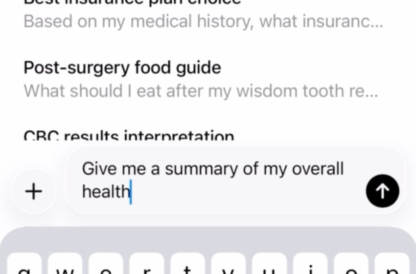  Chatbots from ChatGPT and Claude offer health advice