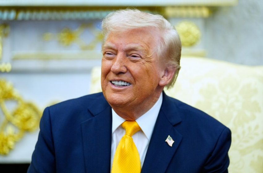  US Mint can begin producing Trump commemorative coin