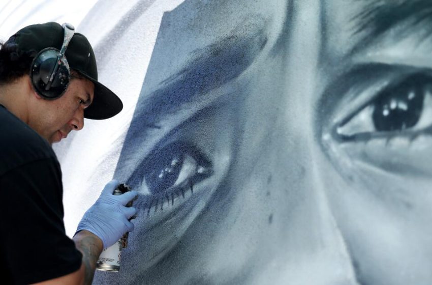  From streets to murals, the erasure of Cesar Chavez is fast underway in California