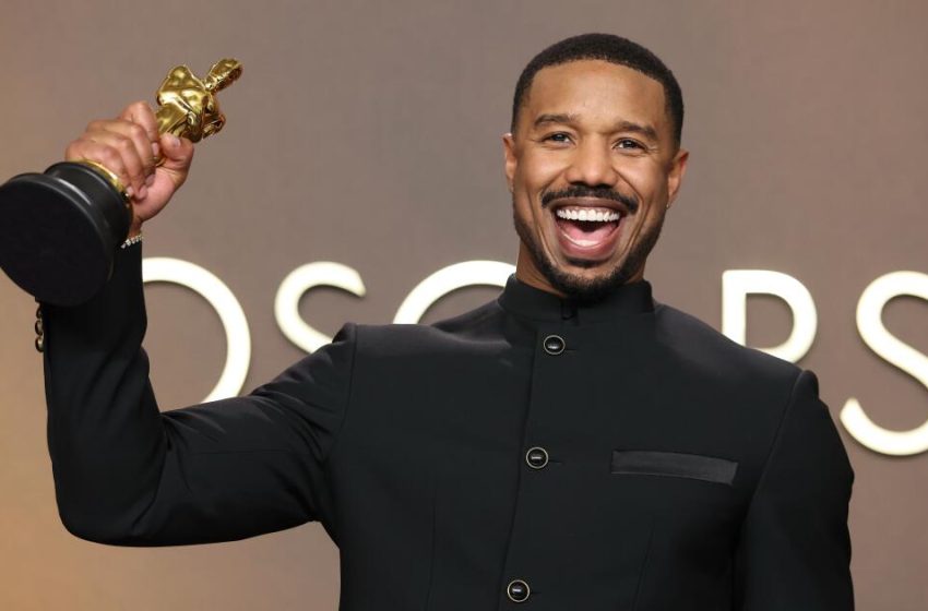  Michael B. Jordan hits up In-N-Out after lead actor Oscars win