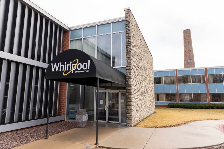 The Whirlpool factory in Amana. Whirlpool has said Trump's trade policies level the playing field for Whirlpool and other US manufacturers.