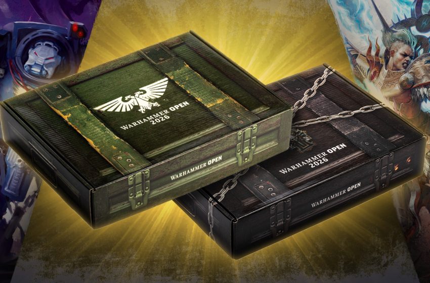  Check out the 2026 Warhammer Open swag boxes!