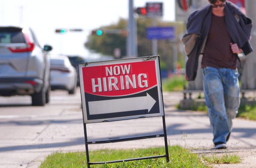 Job openings slide to 6.9 million in February, another hint of sluggish hiring in America