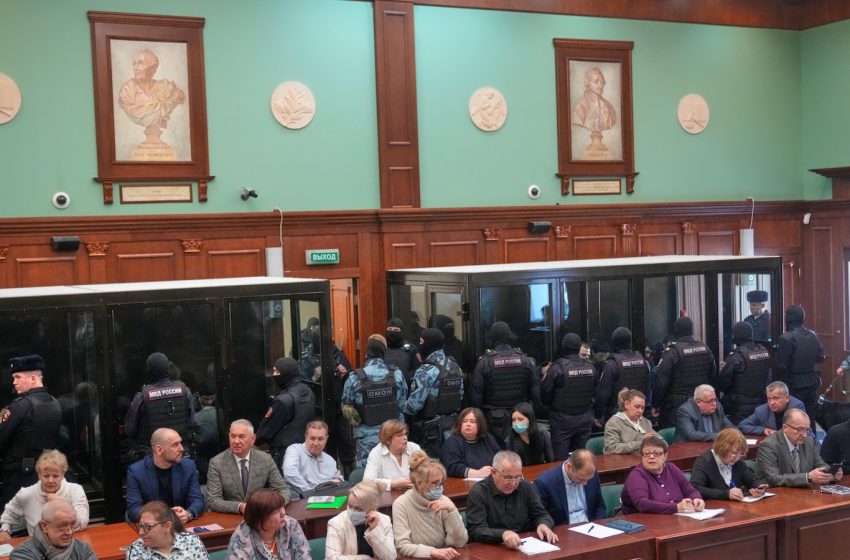  Russian court convicts 19 people over deadly 2024 Moscow concert hall attack