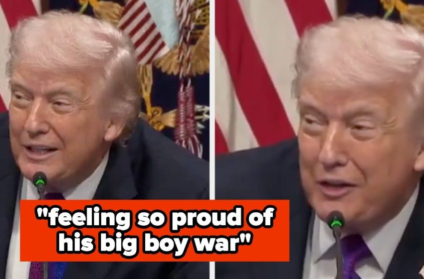  In Just 10 Words, Trump Blew Up The GOP Claim That The US Is Not At War With Iran – BuzzFeed
