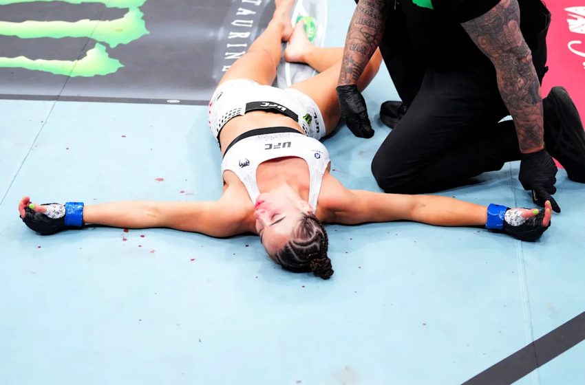  ‘Never seen anyone get knocked out and submitted’: Pros react to Alexa Grasso’s brutal finish of Maycee Barber at UFC Seattle