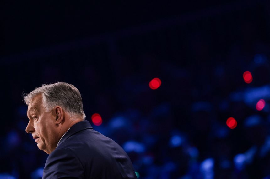 Orbán, pictured at the 