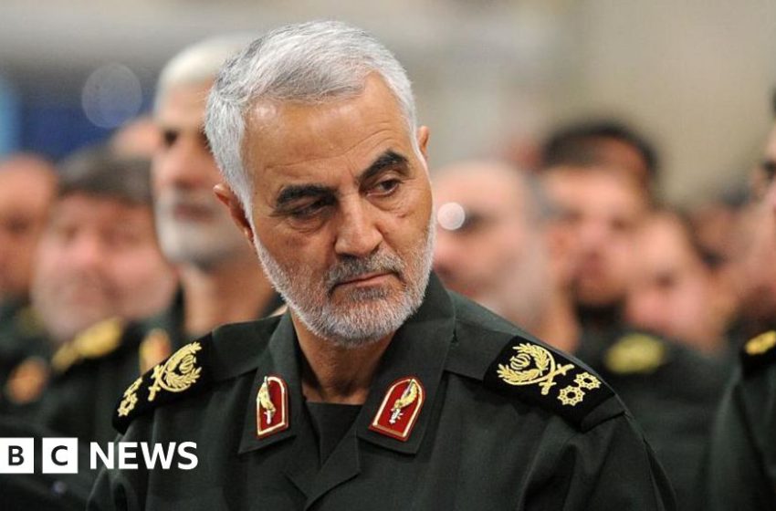  US arrests relatives of deceased Iranian ​general Qasem ​Soleimani – BBC