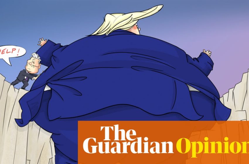  Nicola Jennings on Trump and the strait of Hormuz – cartoon – The Guardian