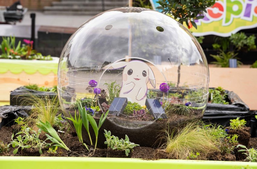  A Lovely Little Pokémon-Themed Garden Has Opened Up In London, UK