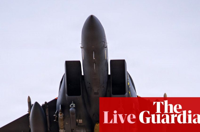  Middle East crisis live: US and Iranian forces race to recover missing pilot from downed jet; Israel bombards Beirut | US-Israel war on Iran