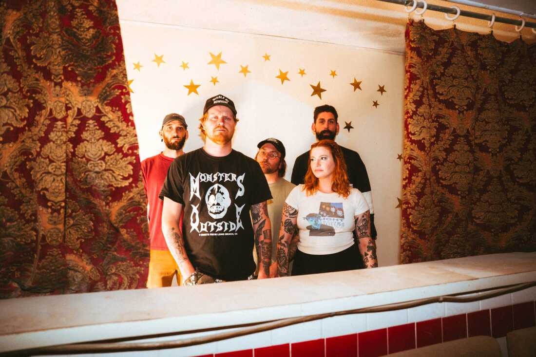 “We are still trying to hit that next level up, so every ticket counts for us," says Ben Walsh (upper right) of Tigers Jaw.