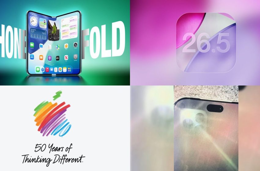  Top Stories: Foldable iPhone, iOS 26.5 Beta, Apple’s 50th, and More