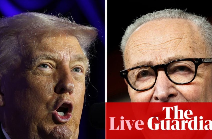  Top Democrat calls Trump ‘extremely sick person’ after president posts death threats against Iran – live | Trump administration