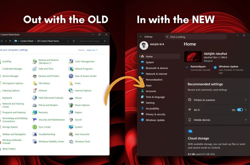  Microsoft explains why it still can’t fully kill Control Panel in Windows 11