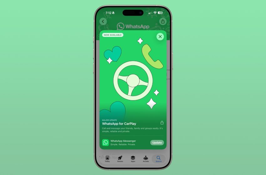  WhatsApp Gets New CarPlay App