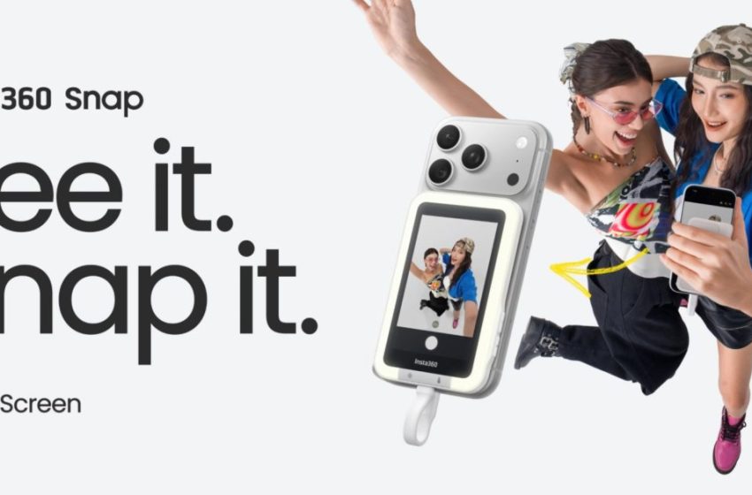  Insta360 jumps on the rear iPhone screen trend with its new Snap monitor