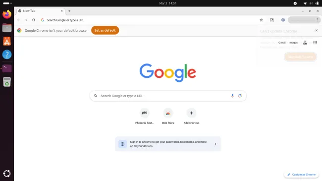 Google Chrome on Linux