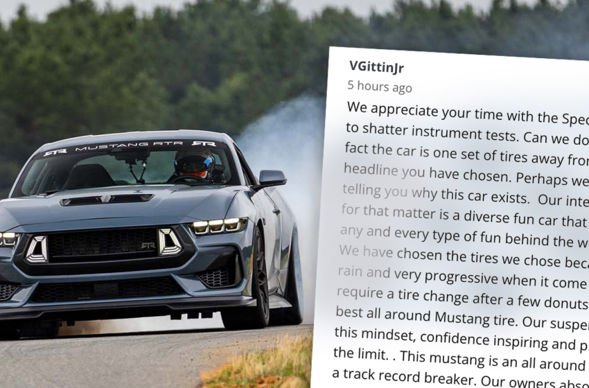  Vaughn Gittin Jr. Accuses Car And Driver Of Using AI After A Negative Review Of His 800 HP Mustang That’s Slower Than A Mustang GT