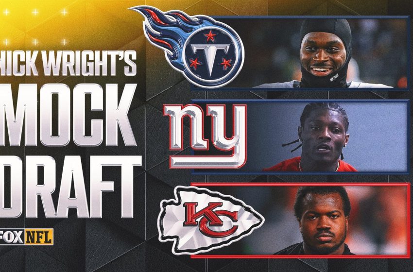  2026 NFL Mock Draft: Nick Wright Predicts Jets Pick a QB; Eagles, Rams Get WR Help
