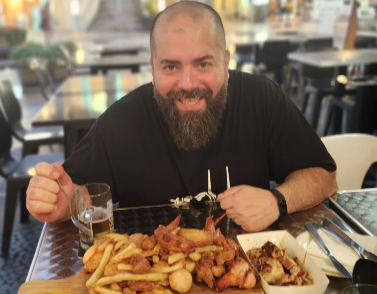 Marco Carabott had a heart attack and needed quadruple bypass surgery. He later joined the clinical trial. 