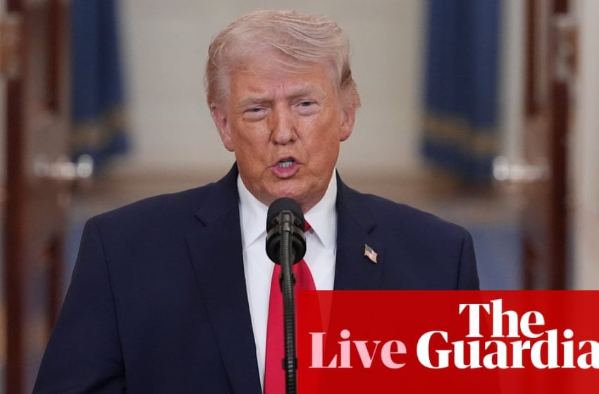  Middle East crisis live: markets and oil prices suffer after Trump defends Iran war in prime-time address | US-Israel war on Iran