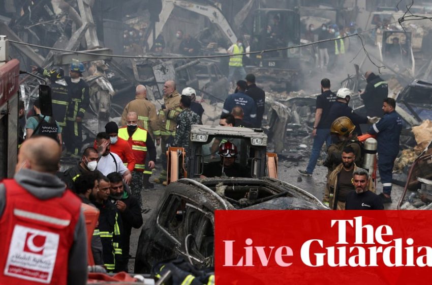  Middle East crisis live: strait of Hormuz remains closed over Israel’s attacks on Lebanon, Iranian state media say | Iran