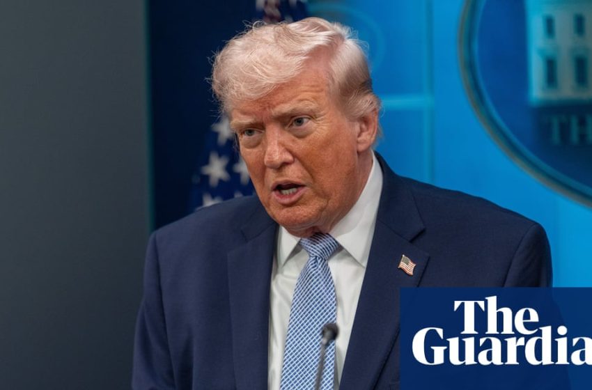  Democrats outraged at Trump’s Iran post: ‘A threat to commit a war crime’ | Donald Trump