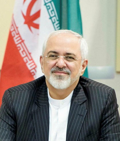 Former Iranian Foreign Minister Javad Zarif in 2015.
