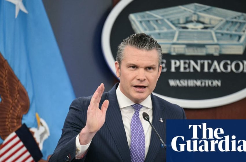  Pete Hegseth allows troops to carry personal firearms on military bases | US military