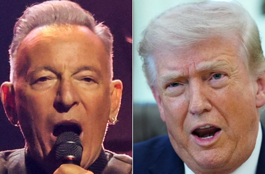  Bruce Springsteen Tears Into ‘Snowflake’ Trump In Tour Opener